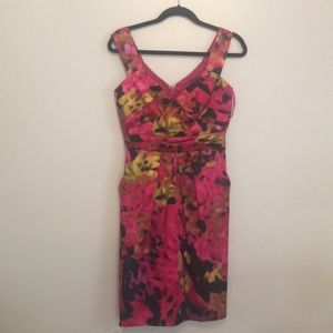 Kay Unger Silk Dress